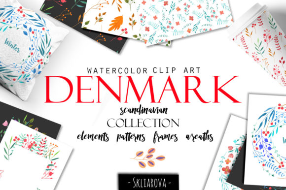 Discover the Versatile Denmark Floral Big Scandinavian Set