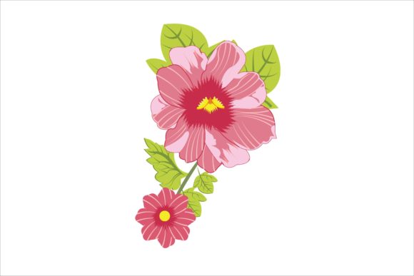 Enhance Your Designs with a Stunning Decoration Floral Flower Illustration