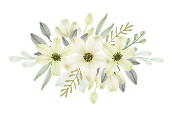 Exploring the Versatility of a Set of Soft Yellow Watercolor Floral
