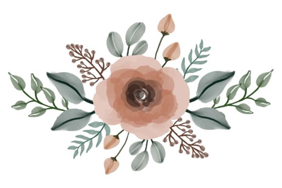 Exploring the Versatility of Peach Watercolor Floral Illustrations