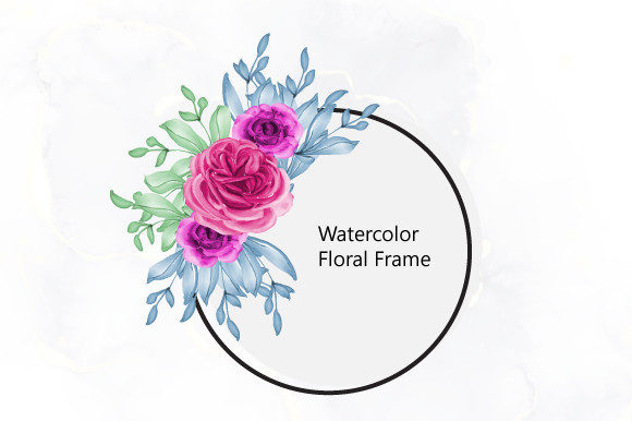 Exploring the Versatility of Watercolor Floral Frame Design