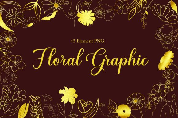 Floral Gold Design: DIY Your Unique Style