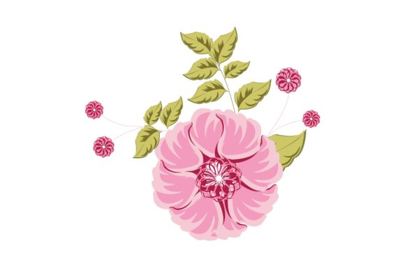 Pink Purple Floral Flowers Illustration: A Strategic Visual Asset for Your Projects