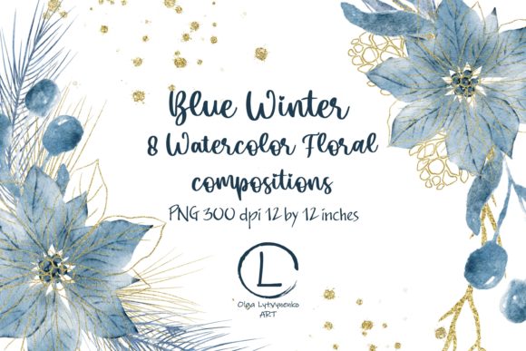 Strategic Use of Winter Floral Watercolor Compositions for Enhanced Branding and Creativity